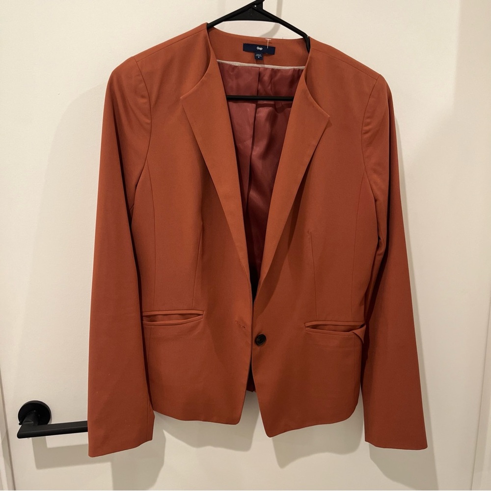 Gap Orange Blazer